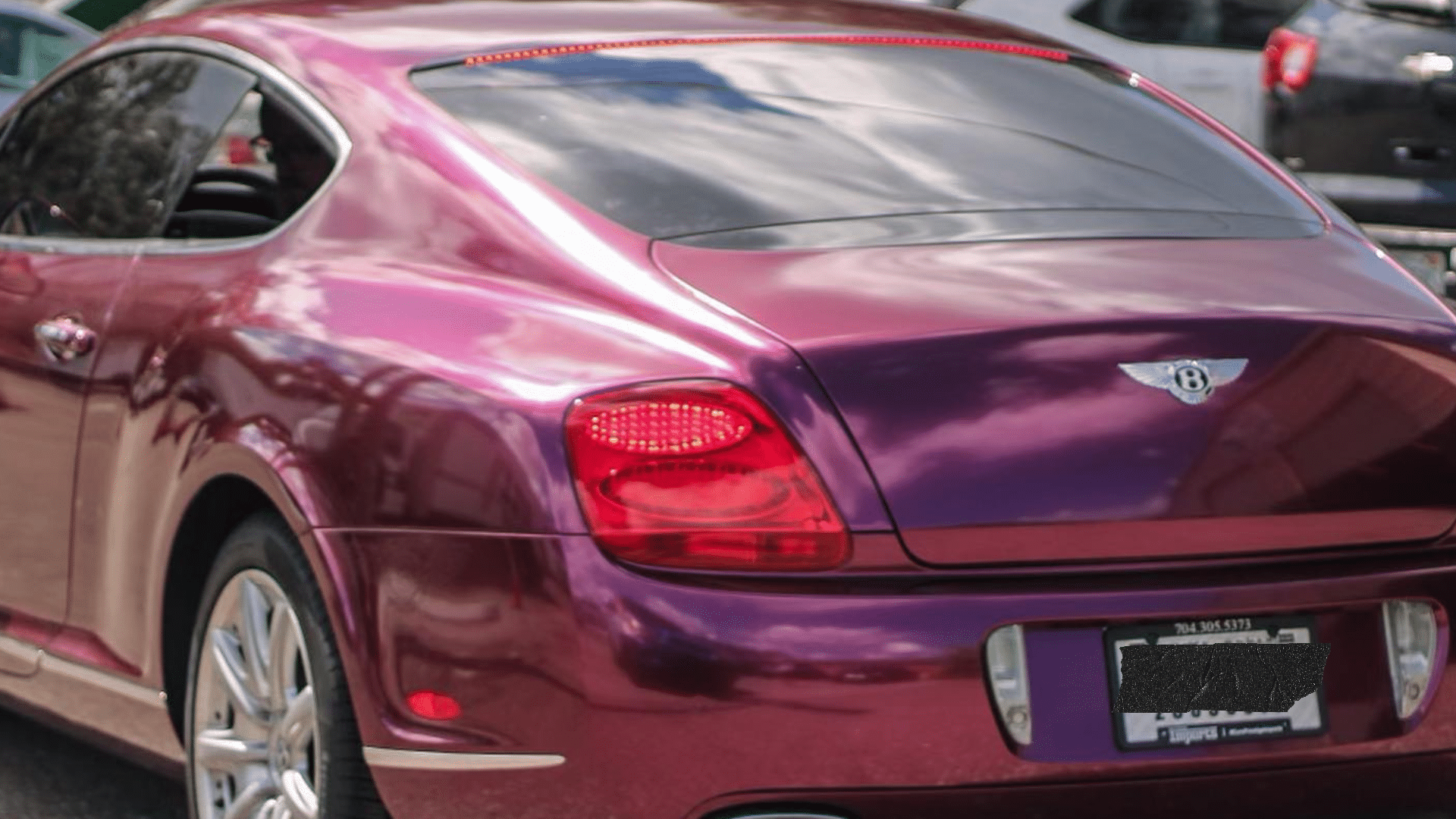 Bentley Purple Wrap