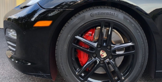 Black car, Tampa Auto Wraps