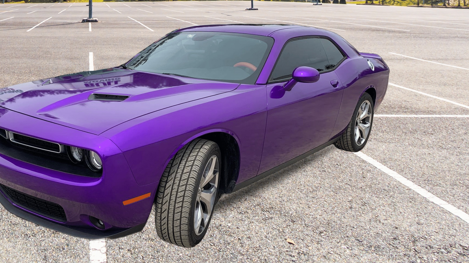 Challenger Purple Wrap