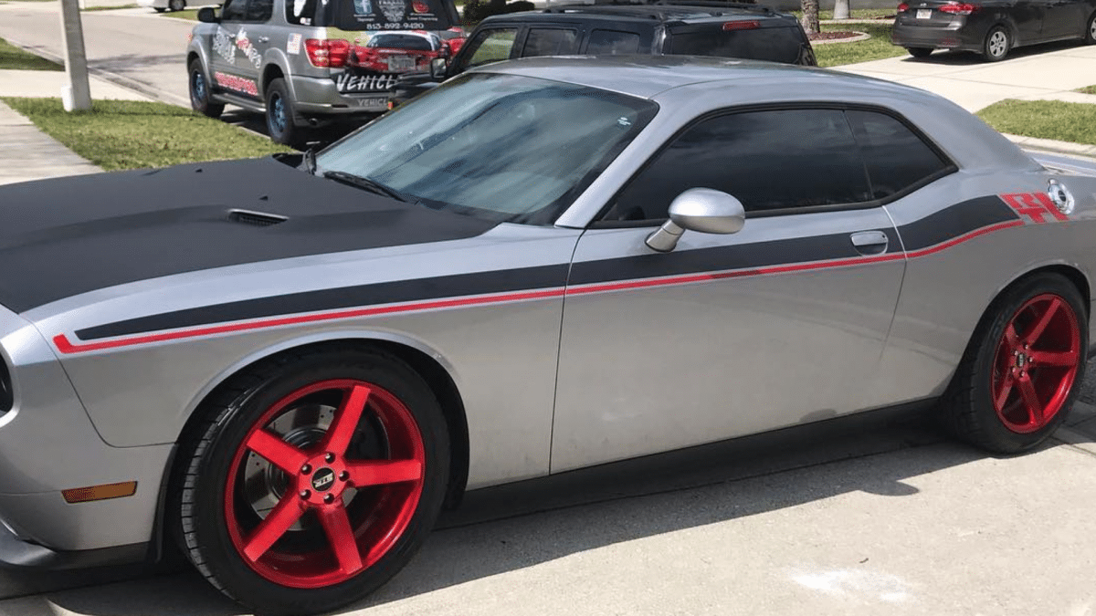 Dodge Challenger Car Wrap Tampa Auto Wraps