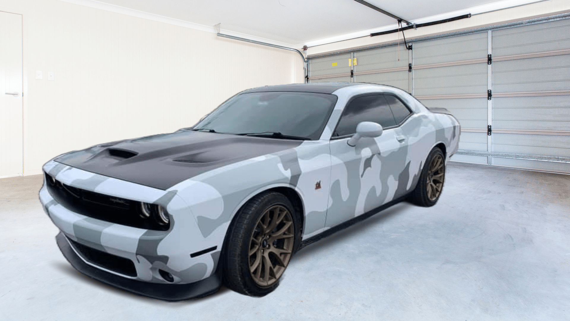Camouflage Dodge Challenger Tampa Auto Wraps Camouflage Dodge Challenger Tampa Auto Wraps