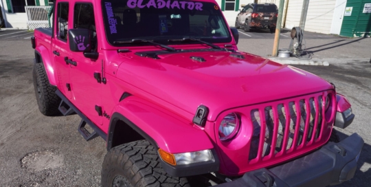Jeep car, Tampa Auto Wraps