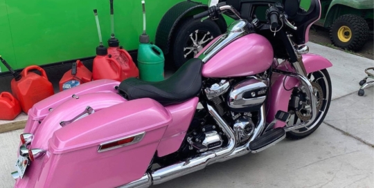 Pink bike Tampa Auto Wraps
