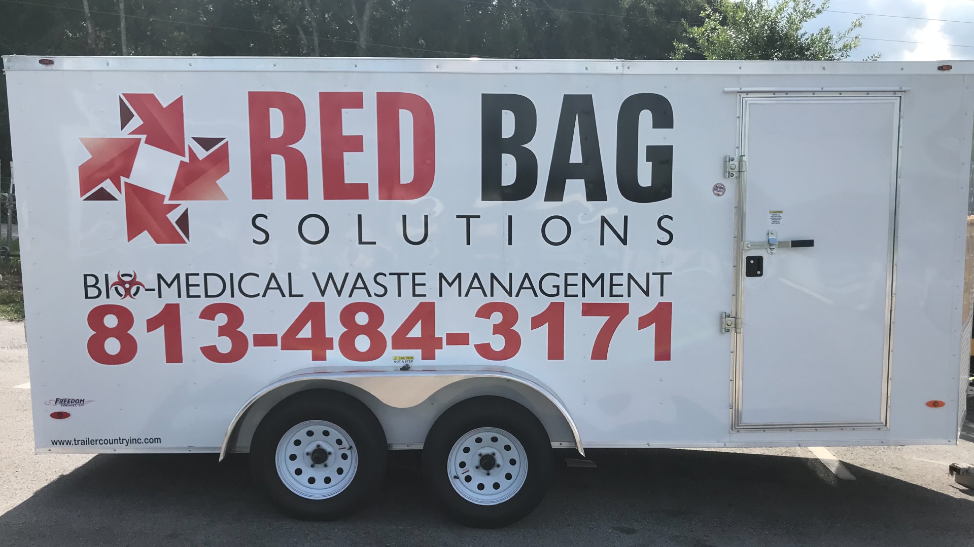 Red Bag Solutions Trailer