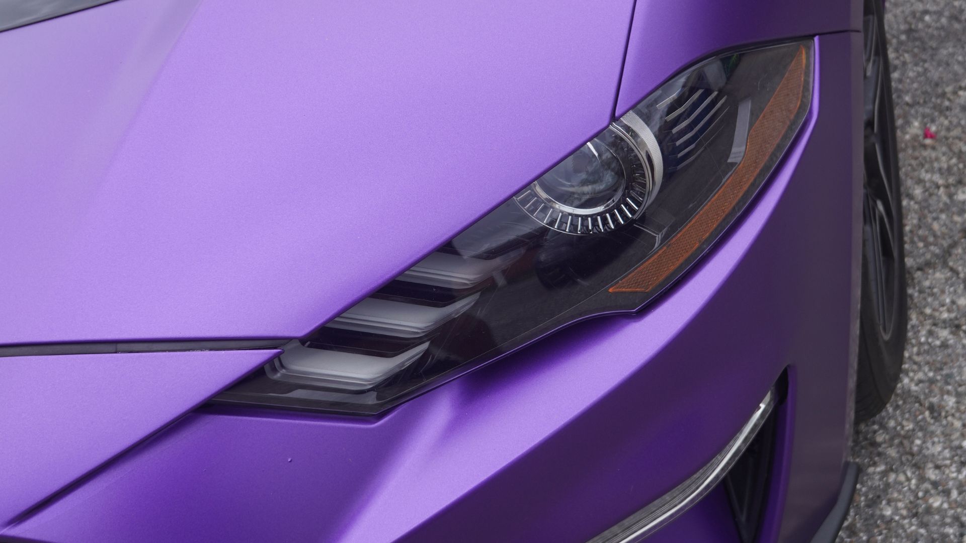 Solid Purple car