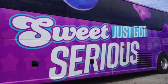 Sweet Bus Serious. Tampa Auto Wraps