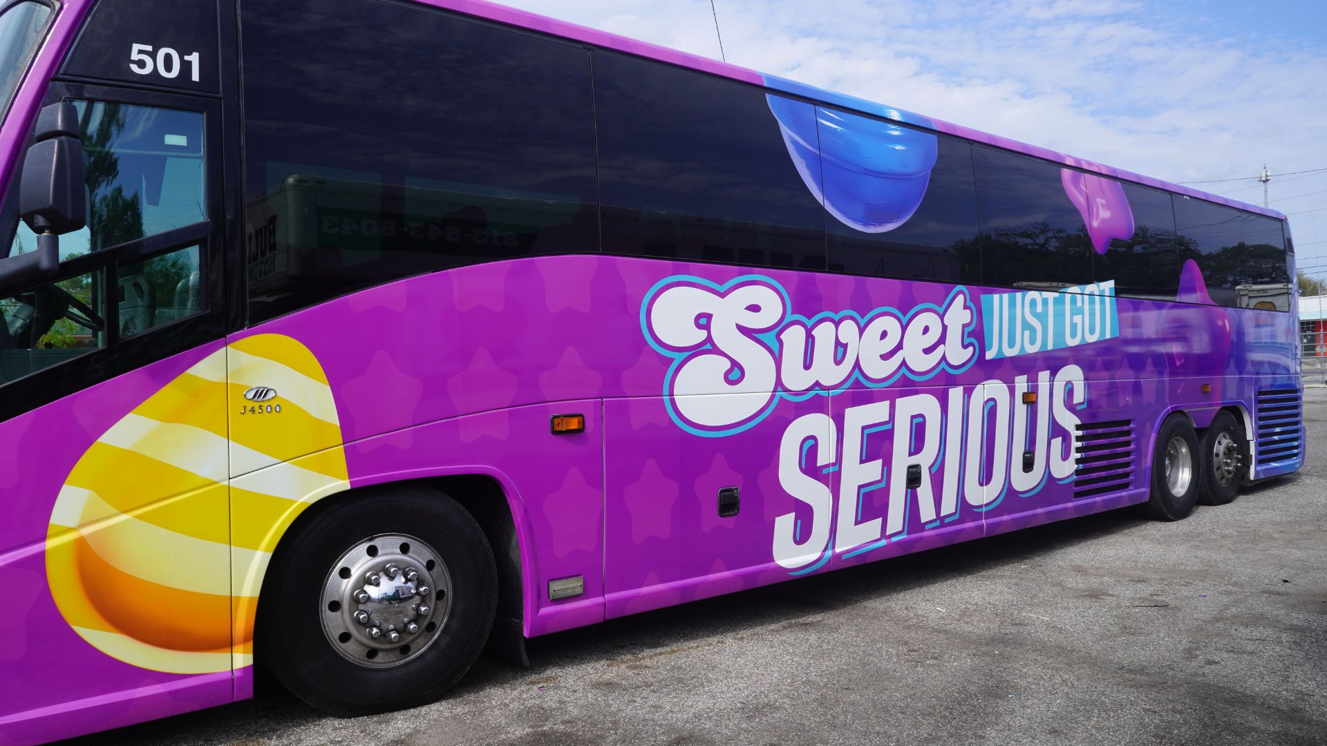 Sweet Bus, Tampa Auto Wraps