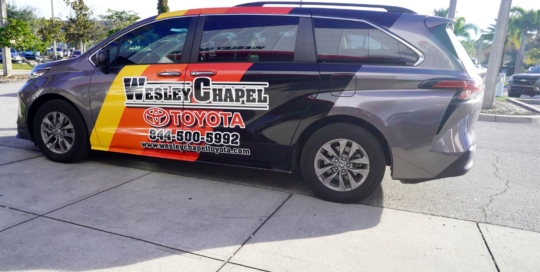 Wesley Chapel Toyota |Tampa Auto Wraps