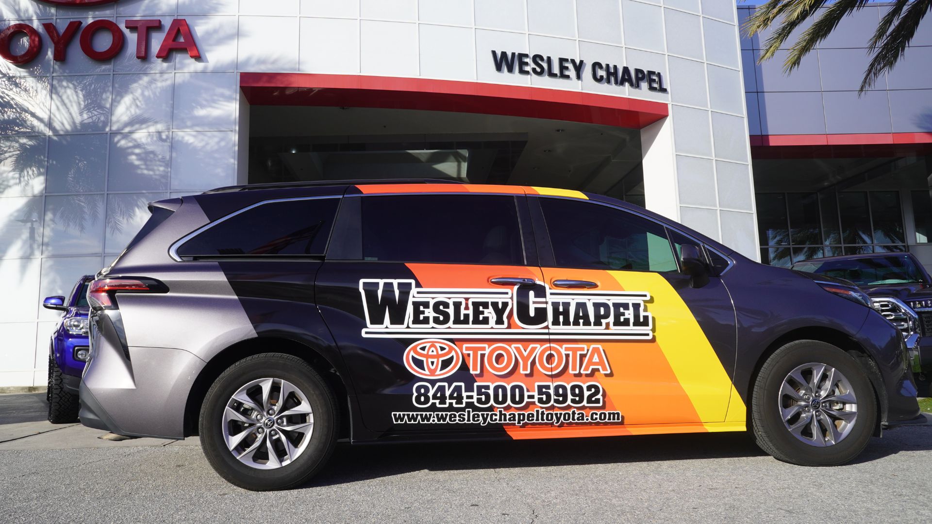 Wesley Chapel Toyota; Tampa Auto Wraps