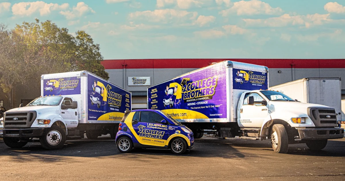 Commercial fleet box truck wraps in Tampa